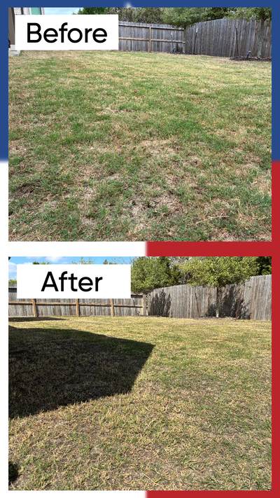 Lawn Leveling and Topdressing In Boerne