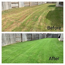 Weed Control and Fertilizer Transformation in Boerne, TX 1